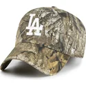 buet-kasket-camouflage-justerbar-clean-up-realtree-fra-los-angeles-dodgers-mlb-fra-47-brand