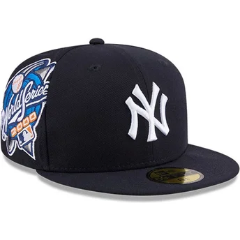 Flad marineblå tilpasset 59FIFTY Hidden Hit kasket fra New York Yankees MLB af New Era