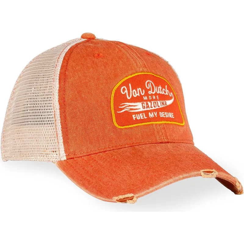 brun-og-beige-trucker-kasket-mac11-fra-von-dutch