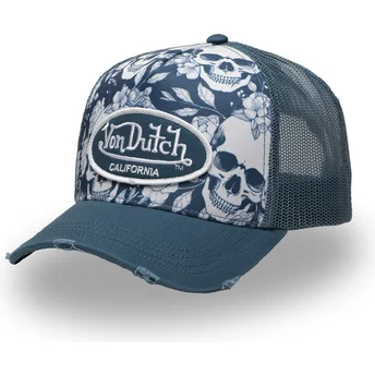 Blå trucker-kasket PRINT02 fra Von Dutch