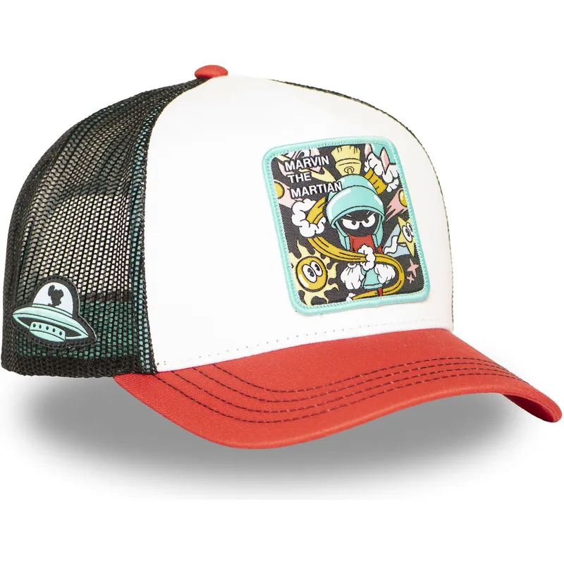 flerfarvet-trucker-kasket-marvin-the-martian-loo13-marb-looney-tunes-fra-capslab