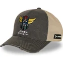 gra-og-beige-trucker-kasket-robot-grendizer-gol7-golb-fra-capslab