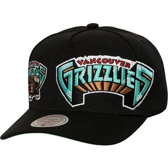 Sort curved snapback kasket Busted Pro fra Vancouver Grizzlies NBA fra Mitchell & Ness