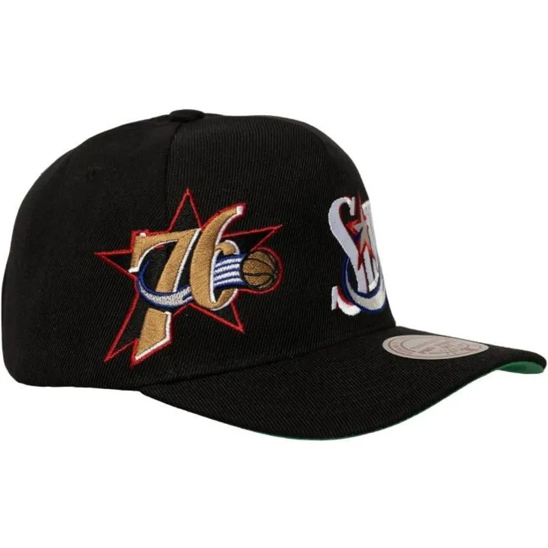 sort-curved-snapback-kasket-busted-pro-fra-philadelphia-76ers-nba-fra-mitchell-ness