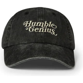 Sort justerbar buet kasket Humble Genius Washed fra Pica Pica