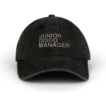 Justerbar sort buet kasket Junior Disco Manager Washed fra Pica Pica