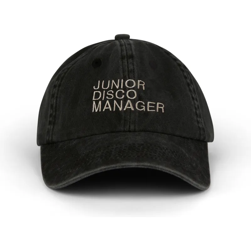 justerbar-sort-buet-kasket-junior-disco-manager-washed-fra-pica-pica