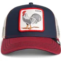 trucker-kasket-marinebla-hane-all-american-rooster-fra-goorin-bros