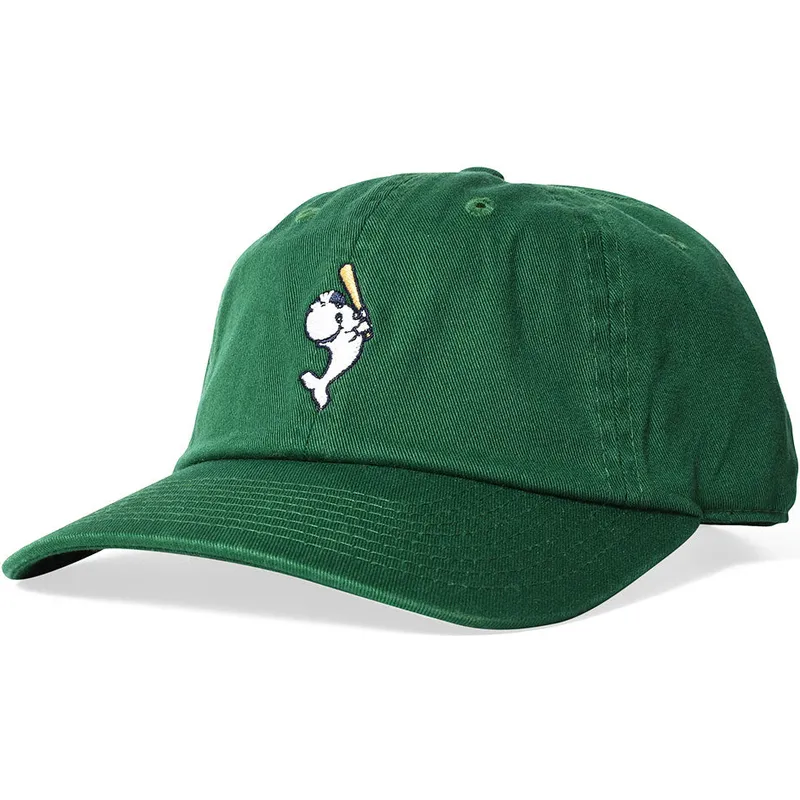 gron-justerbar-curved-cap-ballpark-fra-yokohama-whales-mlb-af-american-needle