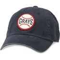 sort-justerbar-curved-kasket-archive-fra-homestead-grays-mlb-af-american-needle