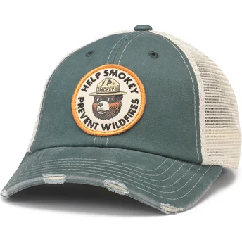 Orville Smokey Bear grøn trucker-kasket fra American Needle