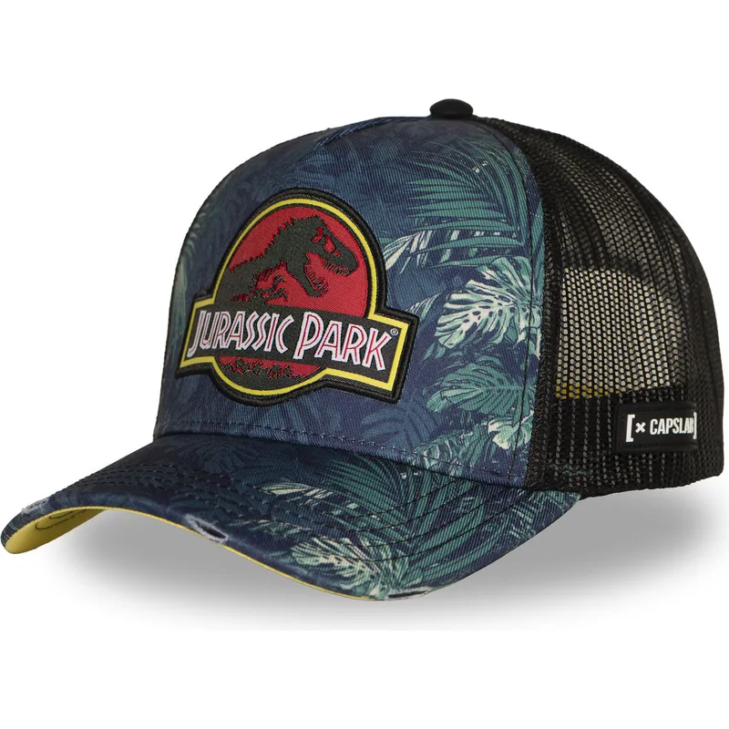 trucker-kasket-marinebla-jurb-jurassic-park-fra-capslab