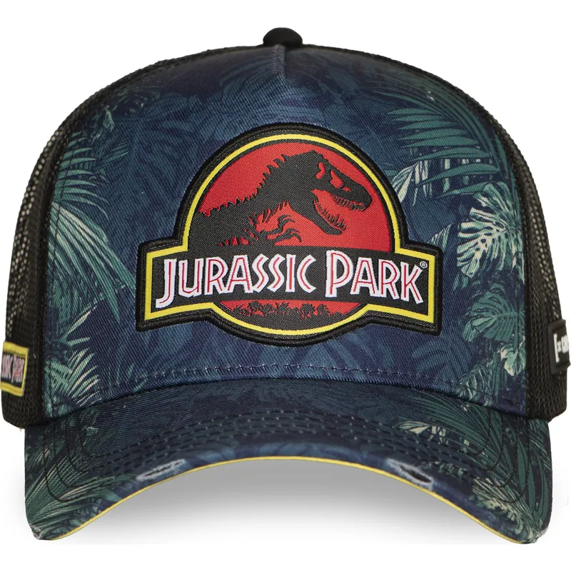 trucker-kasket-marinebla-jurb-jurassic-park-fra-capslab