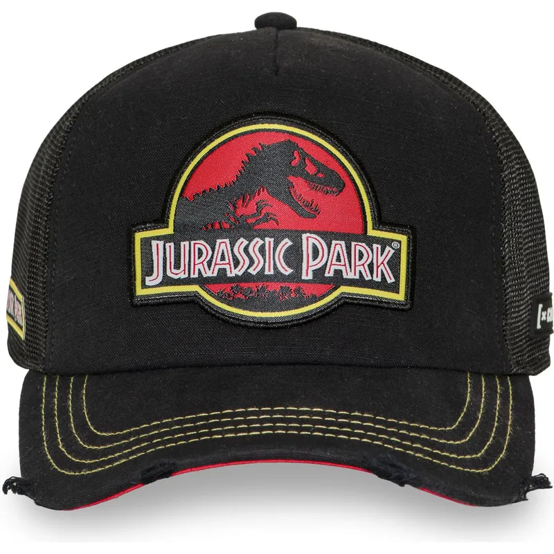 sort-trucker-kasket-jur1-logb-jurassic-park-fra-capslab