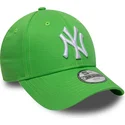 gron-justerbar-buet-kasket-til-born-9forty-essential-fra-new-york-yankees-mlb-fra-new-era