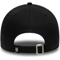 justerbar-sort-buet-kasket-til-born-9forty-icon-fra-new-york-yankees-mlb-fra-new-era
