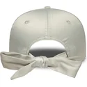 gron-justerbar-buet-kasket-til-kvinder-9forty-bow-back-satin-fra-new-york-yankees-mlb-fra-new-era