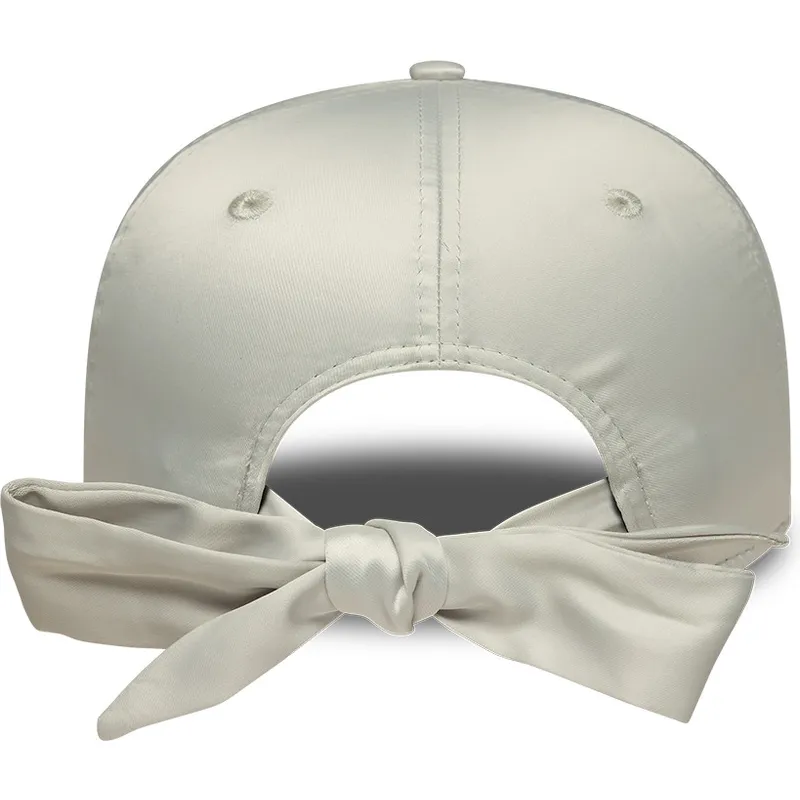 gron-justerbar-buet-kasket-til-kvinder-9forty-bow-back-satin-fra-new-york-yankees-mlb-fra-new-era