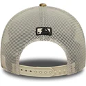 trucker-kasket-leopard-til-kvinder-9forty-m-crown-a-frame-leopard-fra-new-york-yankees-mlb-fra-new-era