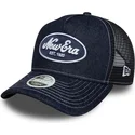 marinebla-trucker-kasket-til-kvinder-9forty-m-crown-a-frame-fra-new-era