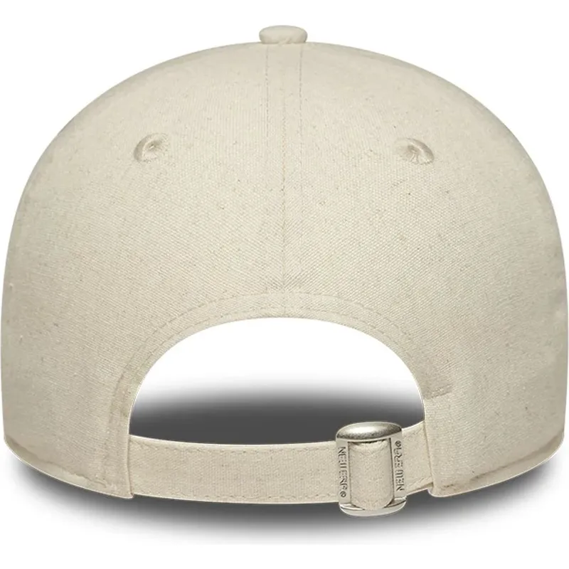 gorra-curva-beige-ajustable-con-logo-beige-para-mujer-9twenty-midi-linen-de-new-york-yankees-mlb-de-new-era