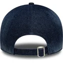 marinebla-justerbar-buet-kasket-til-kvinder-9twenty-a-frame-denim-fra-new-york-yankees-mlb-fra-new-era