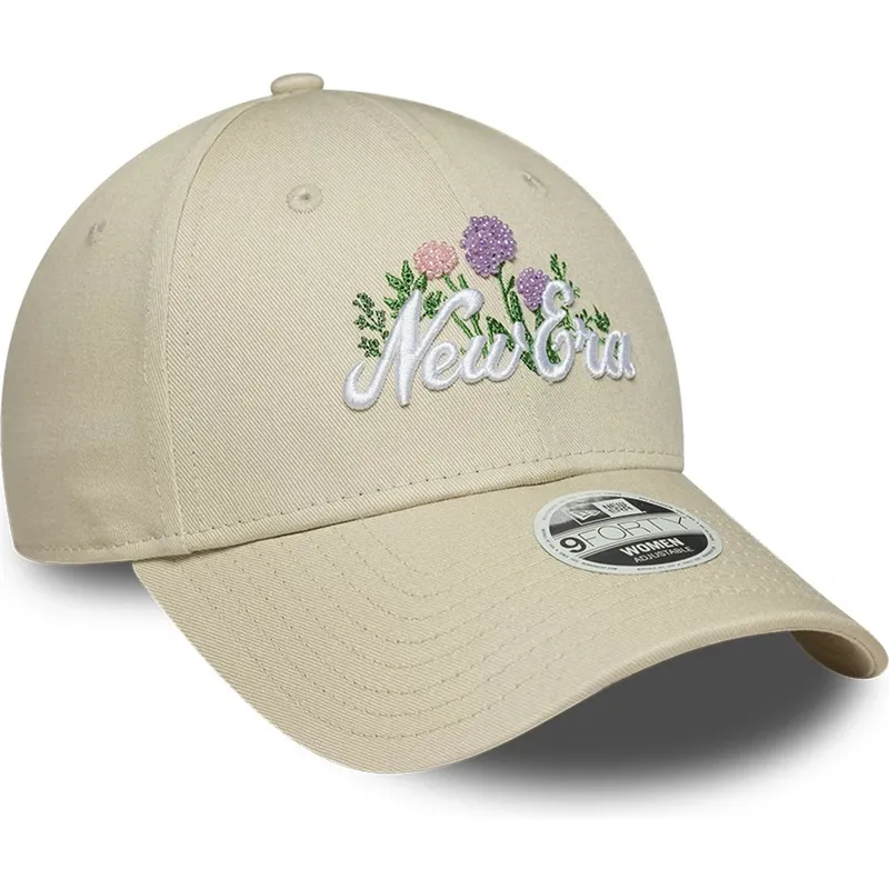 buet-beige-justerbar-kasket-til-kvinder-9forty-beaded-fra-new-era