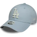bla-justerbar-buet-kasket-til-kvinder-9forty-floral-icon-fra-los-angeles-dodgers-mlb-fra-new-era