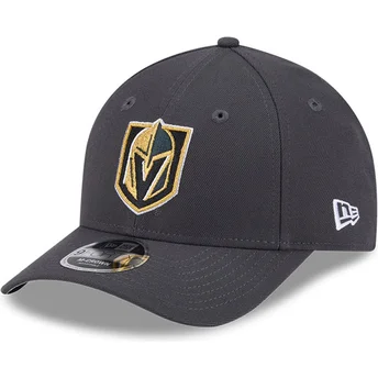 Grå curved snapback kasket 9FORTY M-Crown fra Vegas Golden Knights NHL fra New Era
