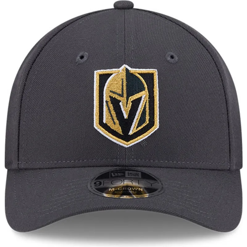 gra-curved-snapback-kasket-9forty-m-crown-fra-vegas-golden-knights-nhl-fra-new-era