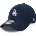justerbar-marinebla-buet-kasket-9forty-soft-cord-fra-los-angeles-dodgers-mlb-fra-new-era