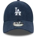 justerbar-marinebla-buet-kasket-9forty-soft-cord-fra-los-angeles-dodgers-mlb-fra-new-era