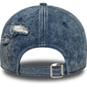 bla-justerbar-kurvet-kasket-9forty-acid-wash-denim-fra-los-angeles-dodgers-mlb-fra-new-era