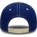 bla-og-beige-buet-kasket-snapback-e-frame-city-icon-fra-los-angeles-dodgers-mlb-fra-new-era