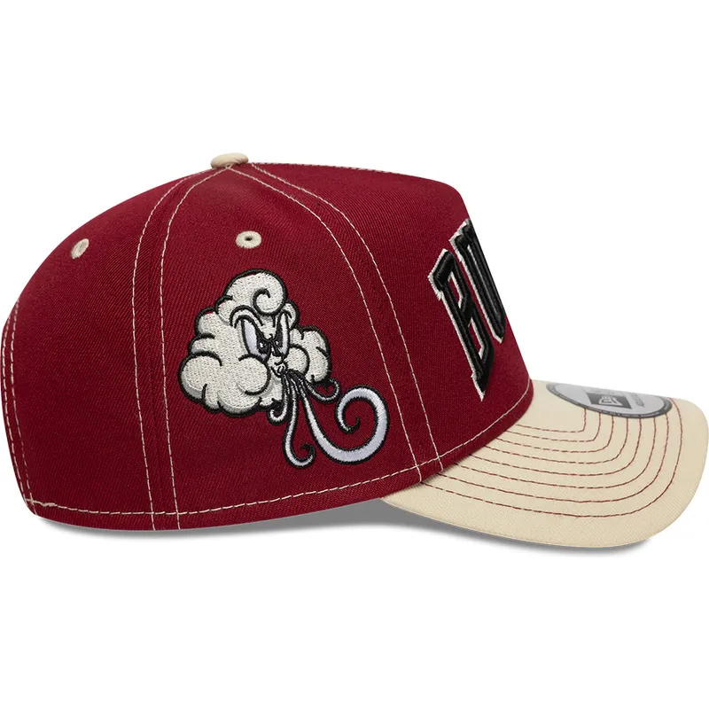 rod-og-beige-buet-kasket-snapback-e-frame-city-icon-fra-chicago-bulls-nba-fra-new-era