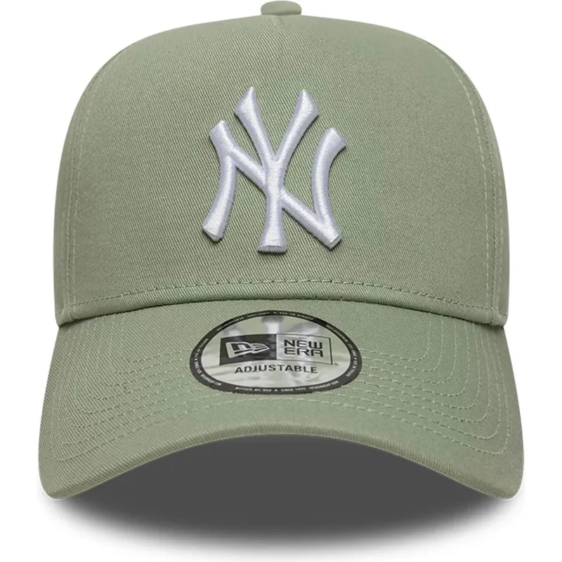 gron-curved-snapback-kasket-e-frame-league-essential-fra-new-york-yankees-mlb-fra-new-era