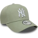 gron-curved-snapback-kasket-e-frame-league-essential-fra-new-york-yankees-mlb-fra-new-era