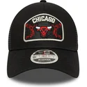 sort-9forty-m-crown-a-frame-trucker-kasket-fra-chicago-bulls-nba-af-new-era