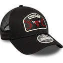 sort-9forty-m-crown-a-frame-trucker-kasket-fra-chicago-bulls-nba-af-new-era