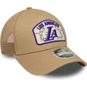 beige-trucker-kasket-9forty-m-crown-a-frame-fra-los-angeles-lakers-nba-fra-new-era