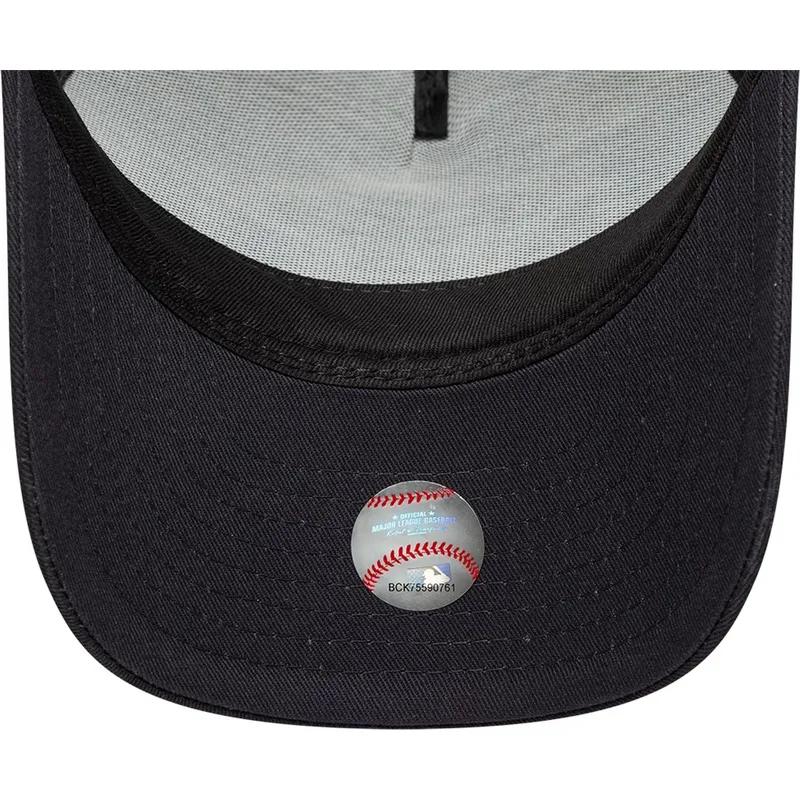 marinebla-trucker-kasket-9forty-m-crown-a-frame-fra-los-angeles-dodgers-mlb-fra-new-era