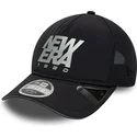 sort-justerbar-trucker-kasket-9forty-apex-reflective-a-frame-fra-new-era