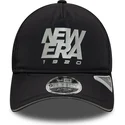 sort-justerbar-trucker-kasket-9forty-apex-reflective-a-frame-fra-new-era