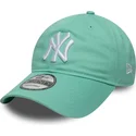 lysegron-justerbar-kurvet-kasket-9twenty-league-essential-fra-new-york-yankees-mlb-fra-new-era