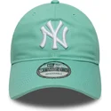 lysegron-justerbar-kurvet-kasket-9twenty-league-essential-fra-new-york-yankees-mlb-fra-new-era