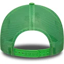 gron-og-hvid-trucker-kasket-med-gront-logo-a-frame-league-essential-fra-oakland-athletics-mlb-fra-new-era