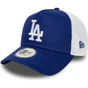 bla-trucker-kasket-a-frame-side-patch-fra-los-angeles-dodgers-mlb-fra-new-era