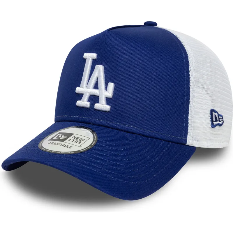 bla-trucker-kasket-a-frame-side-patch-fra-los-angeles-dodgers-mlb-fra-new-era