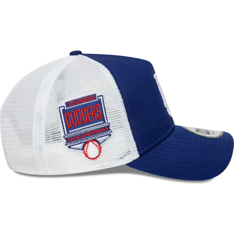 bla-trucker-kasket-a-frame-side-patch-fra-los-angeles-dodgers-mlb-fra-new-era
