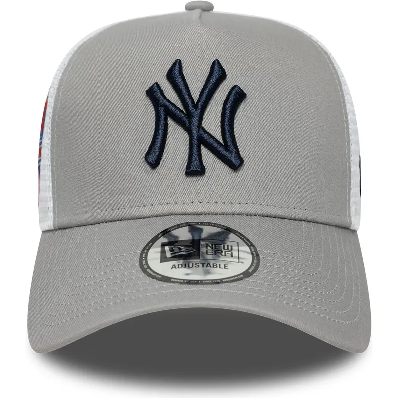 gra-trucker-kasket-a-frame-side-patch-fra-new-york-yankees-mlb-fra-new-era